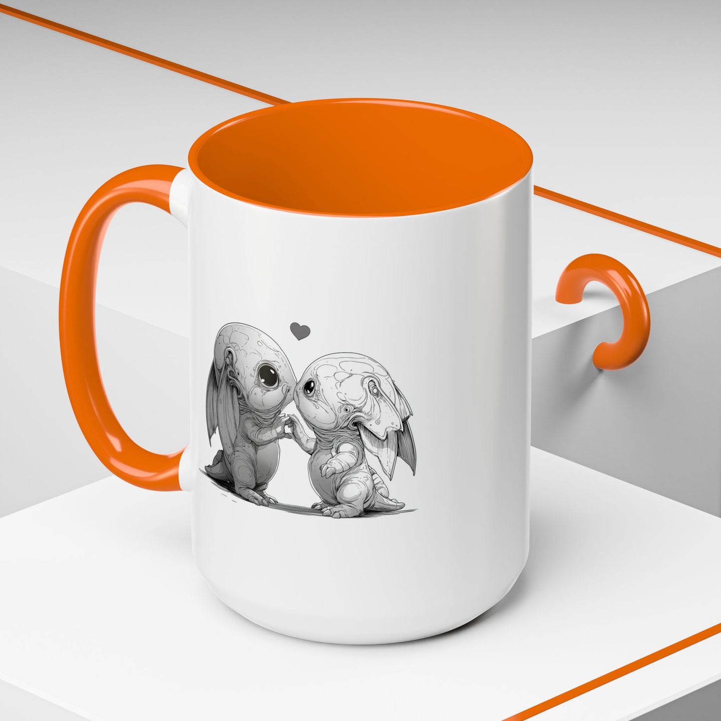 Unique Creatures Find Love - Coffee Mug - 11, 15oz