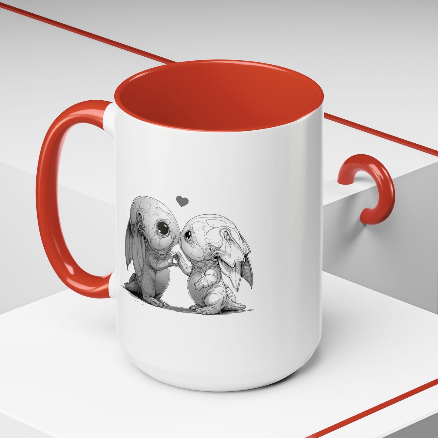 Unique Creatures Find Love - Coffee Mug - 11, 15oz