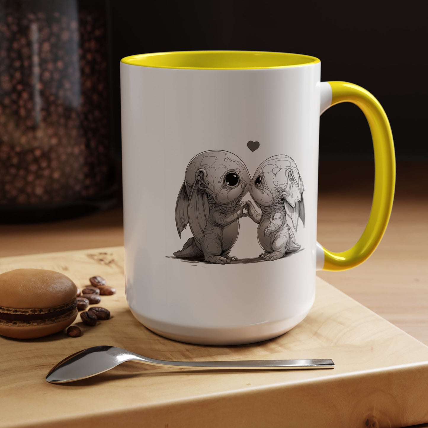 Unique Creatures Find Love - Coffee Mug - 11, 15oz