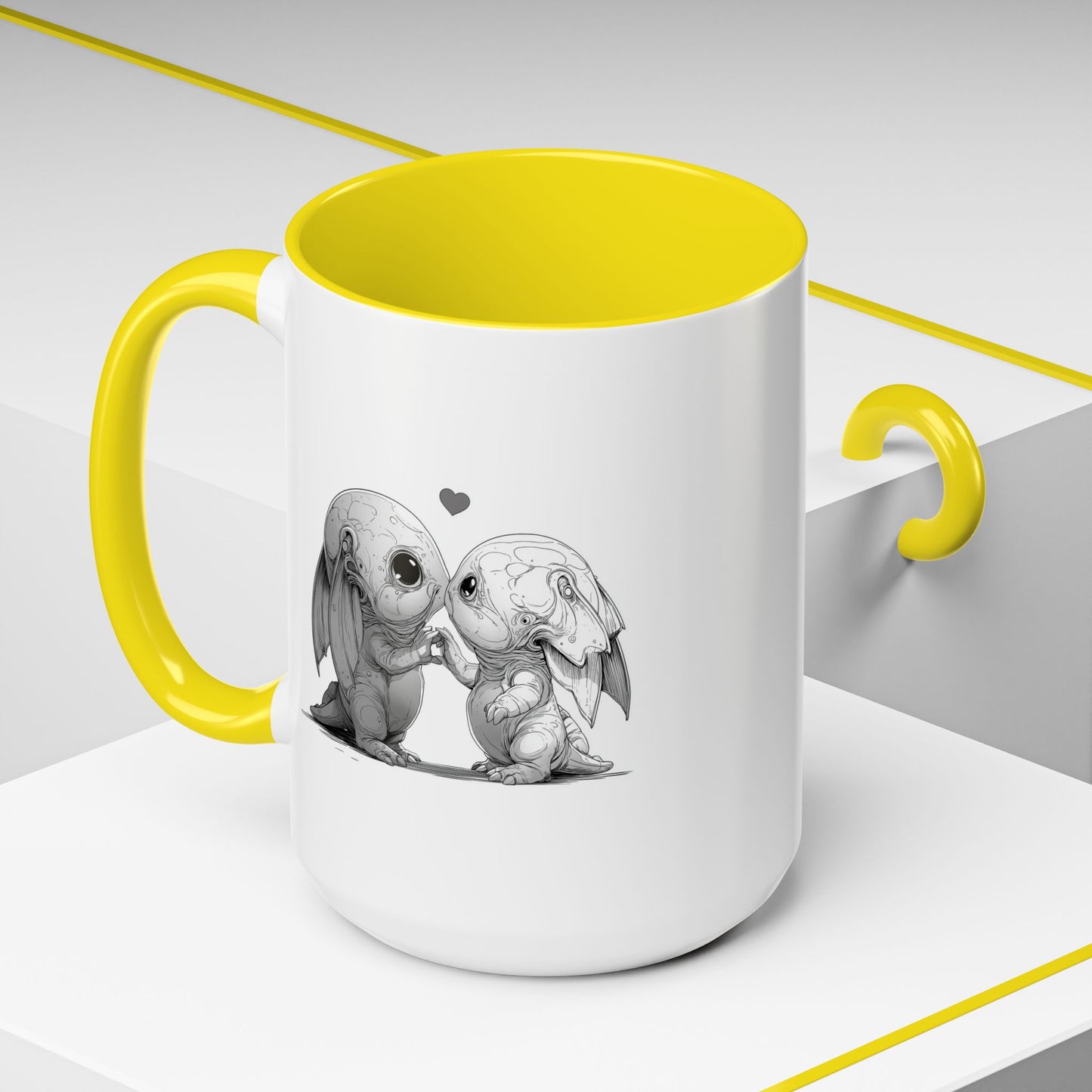 Unique Creatures Find Love - Coffee Mug - 11, 15oz