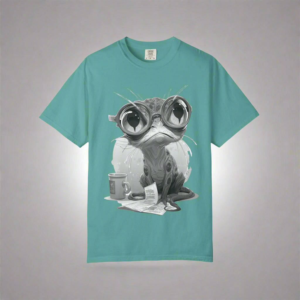 Grumpy Coffee Lizard T-shirt