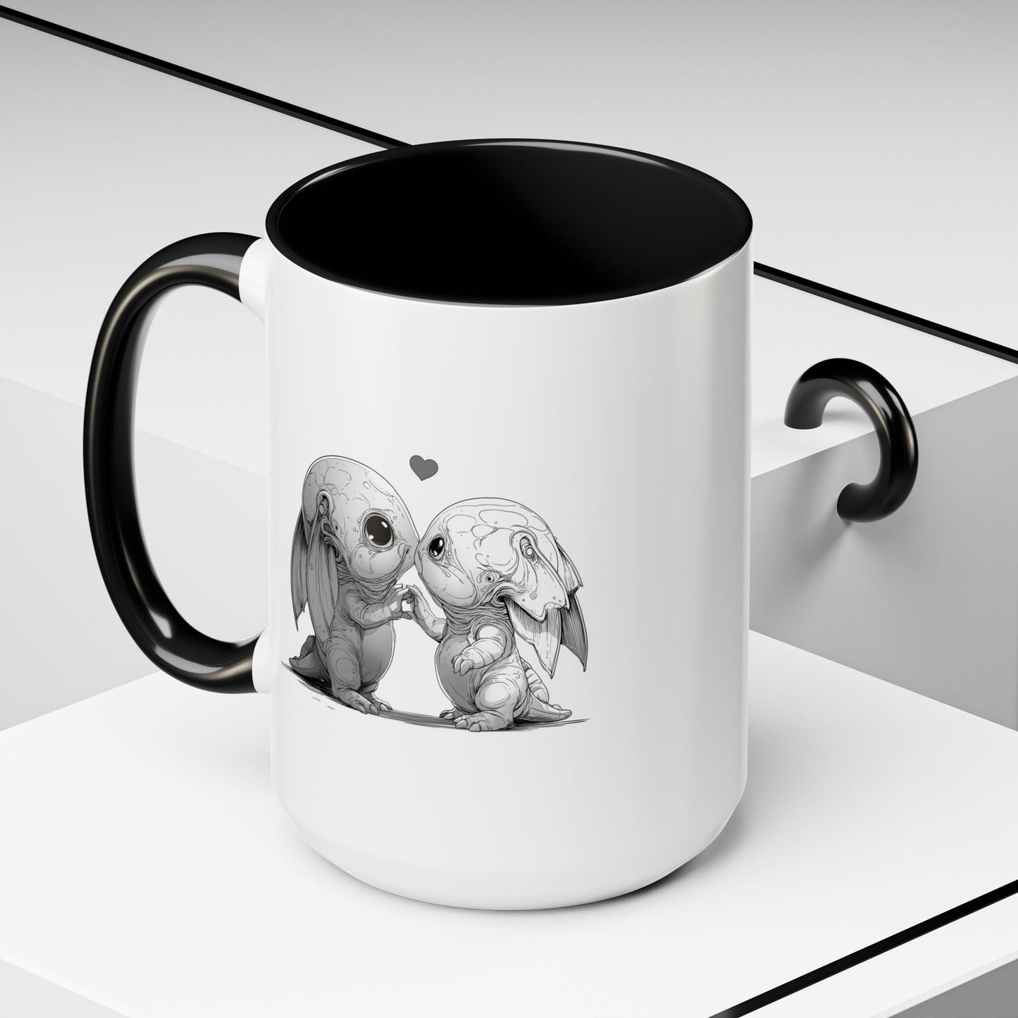 Unique Creatures Find Love - Coffee Mug - 11, 15oz