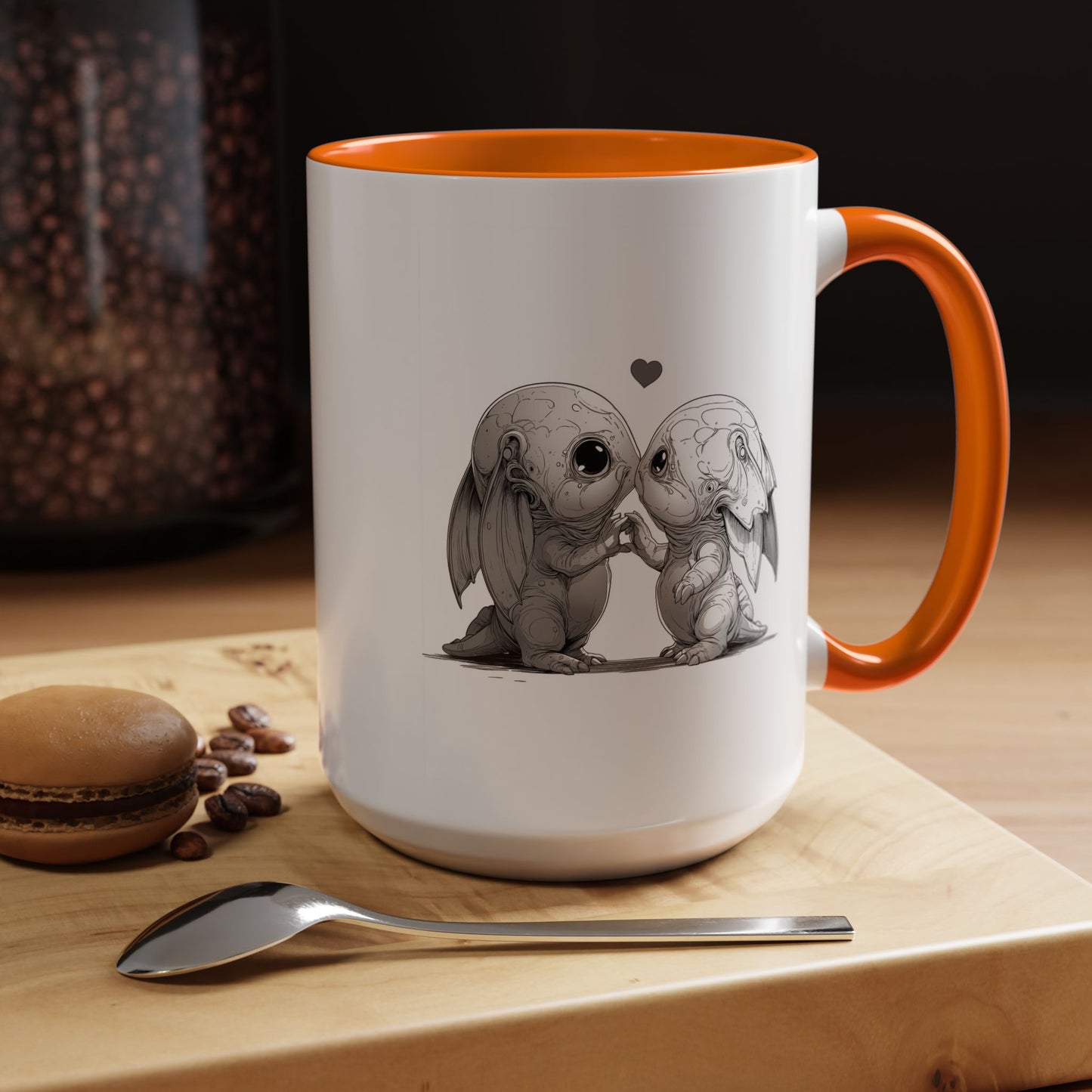 Unique Creatures Find Love - Coffee Mug - 11, 15oz