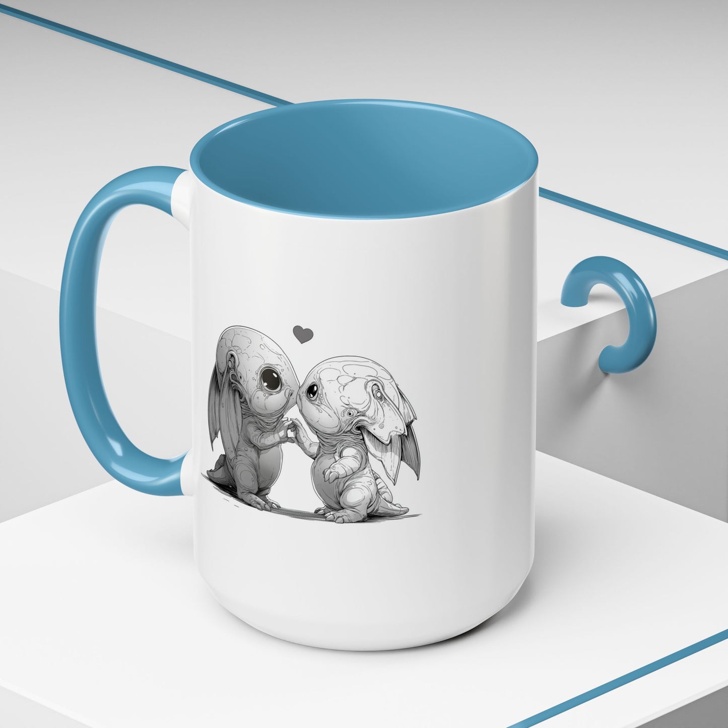 Unique Creatures Find Love - Coffee Mug - 11, 15oz