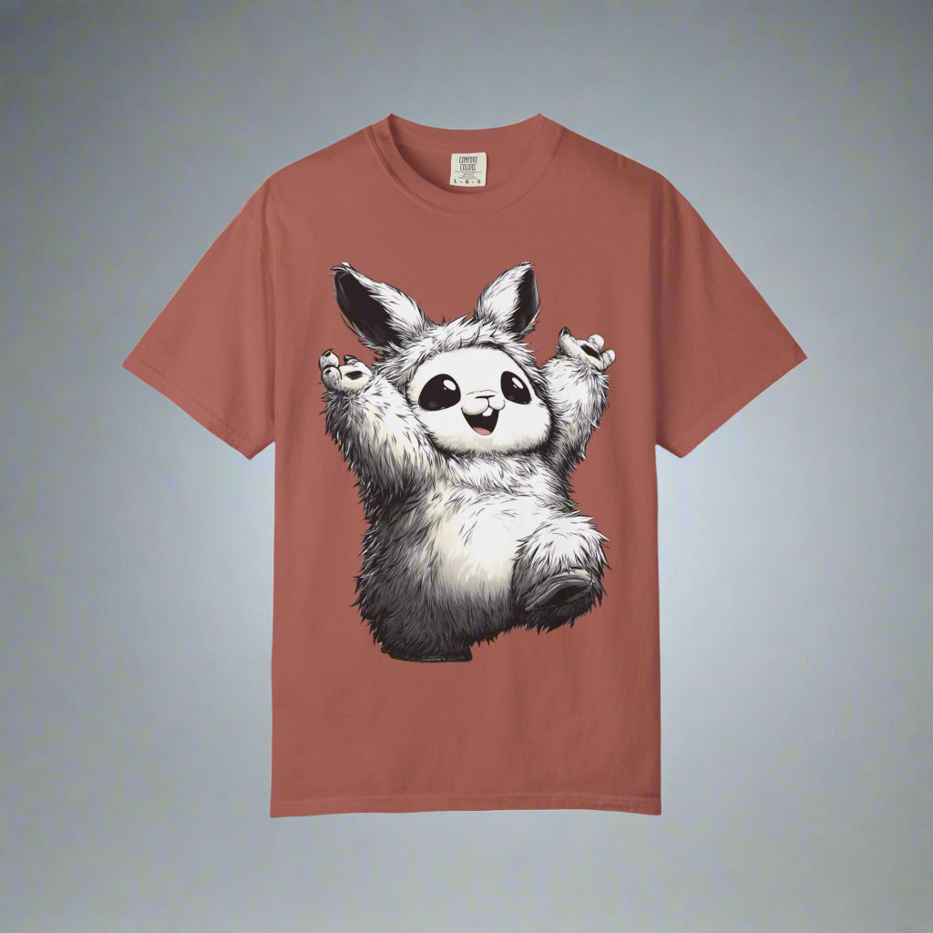 PandaBunny T-Shirt - Soft Unisex Garment-Dyed Tee