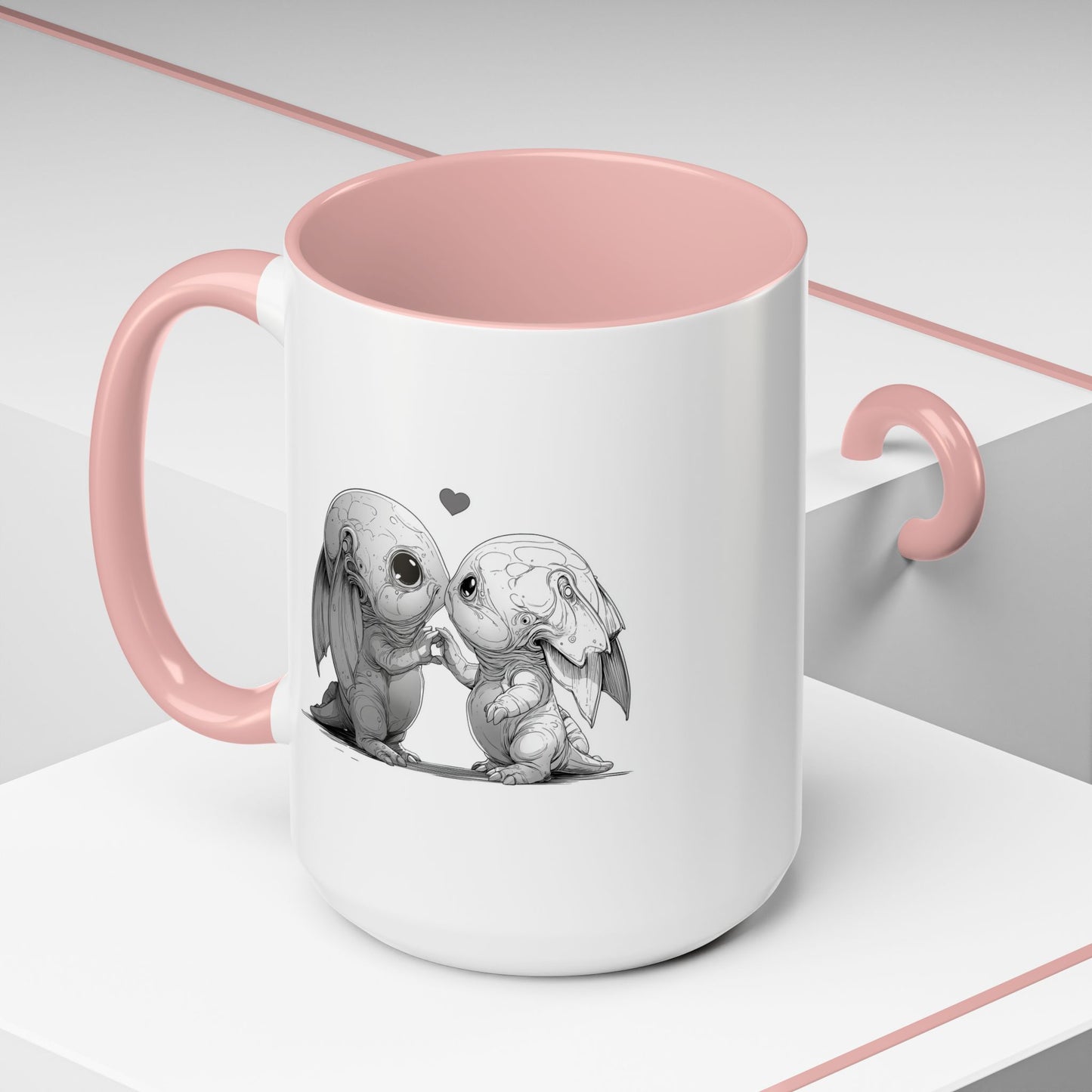Unique Creatures Find Love - Coffee Mug - 11, 15oz
