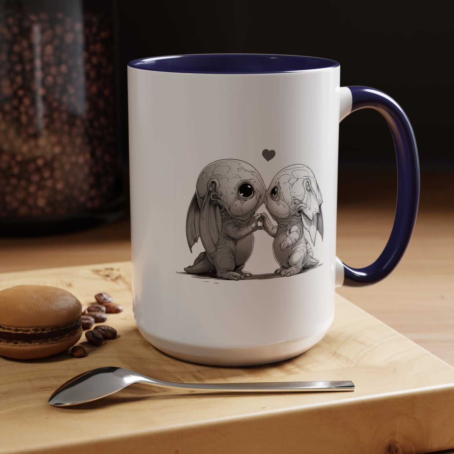 Unique Creatures Find Love - Coffee Mug - 11, 15oz