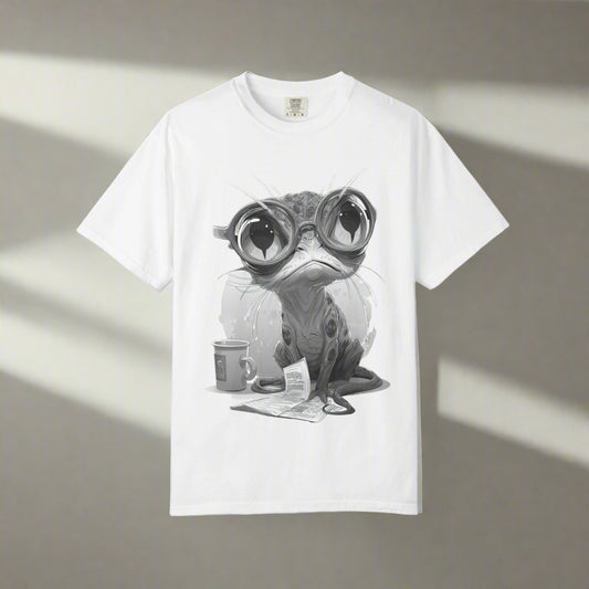 Grumpy Coffee Lizard T-shirt