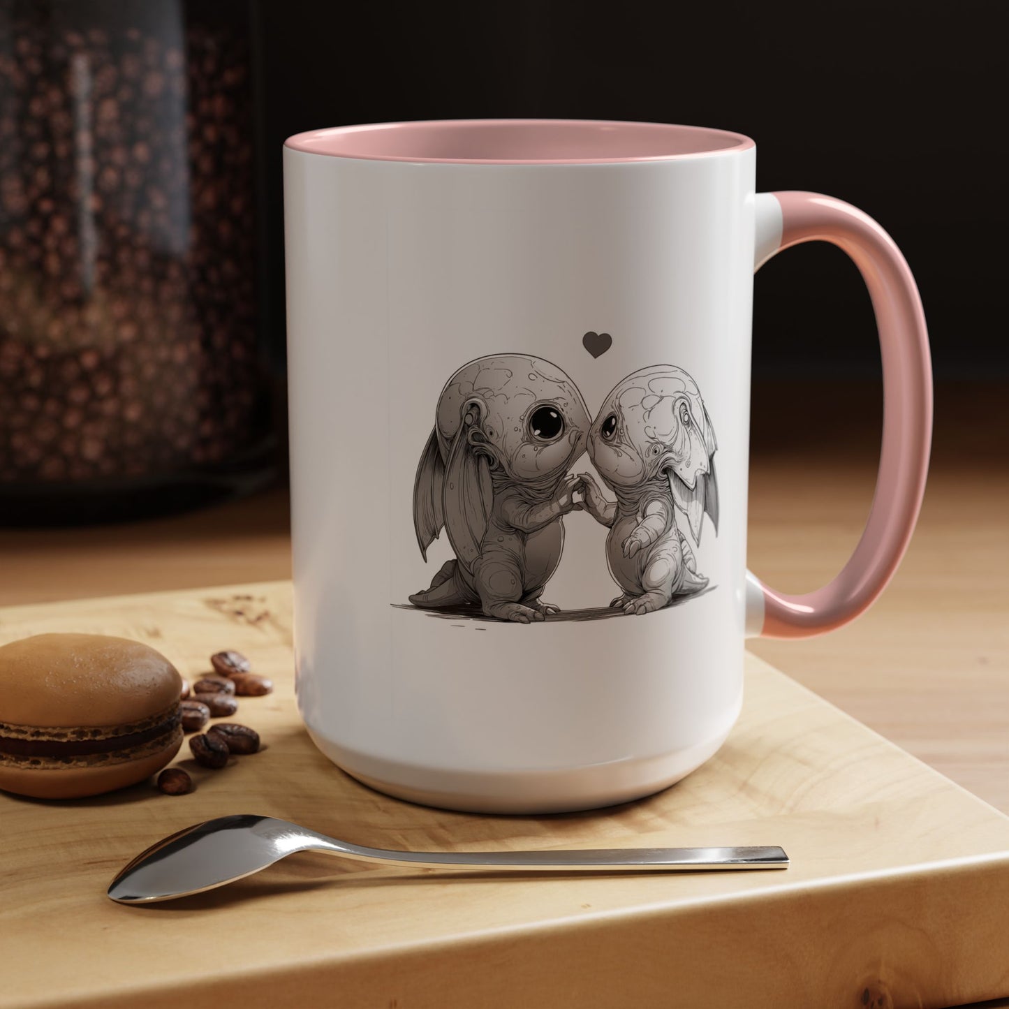 Unique Creatures Find Love - Coffee Mug - 11, 15oz