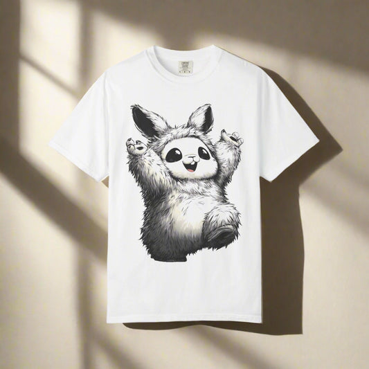 PandaBunny T-Shirt - Soft Unisex Garment-Dyed Tee