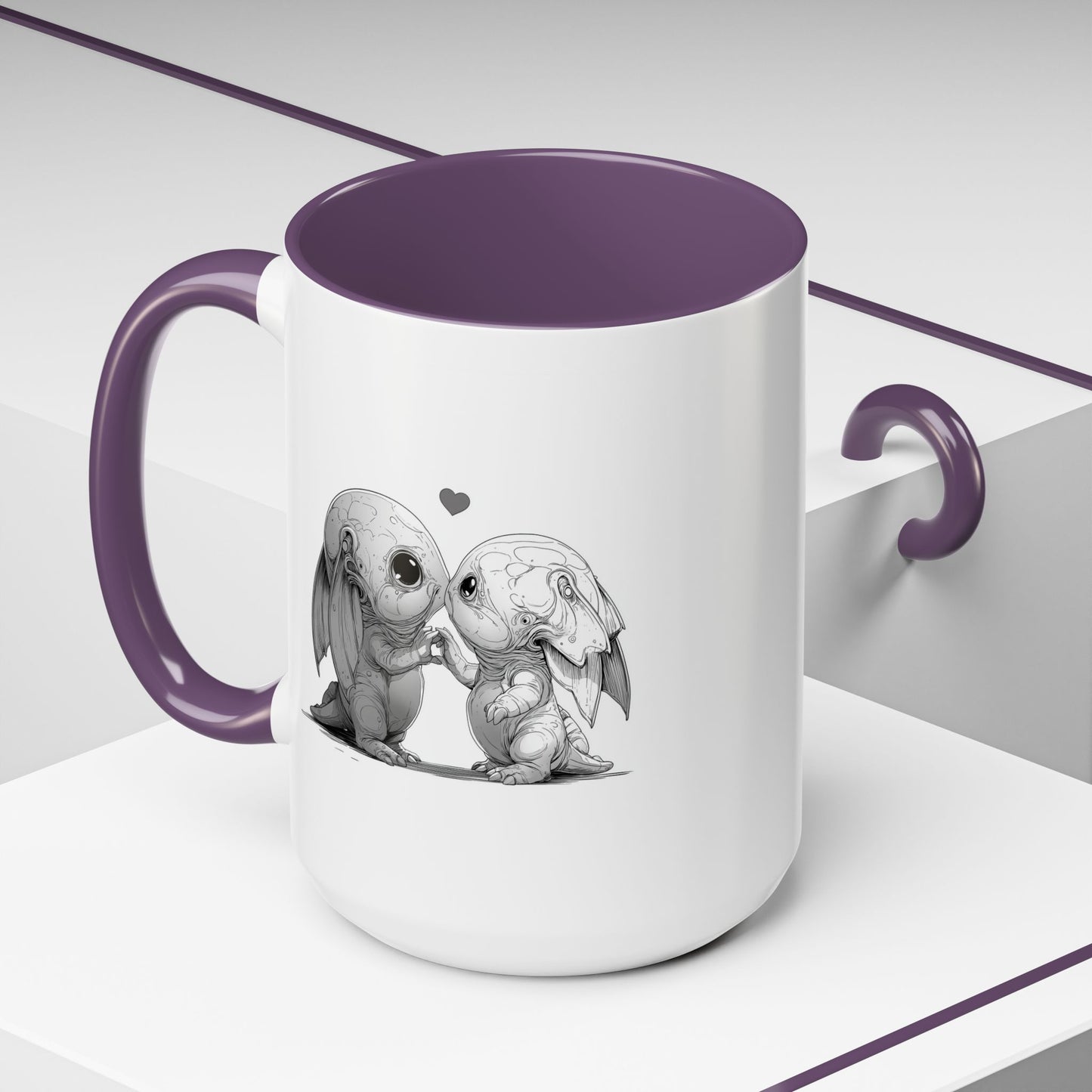 Unique Creatures Find Love - Coffee Mug - 11, 15oz