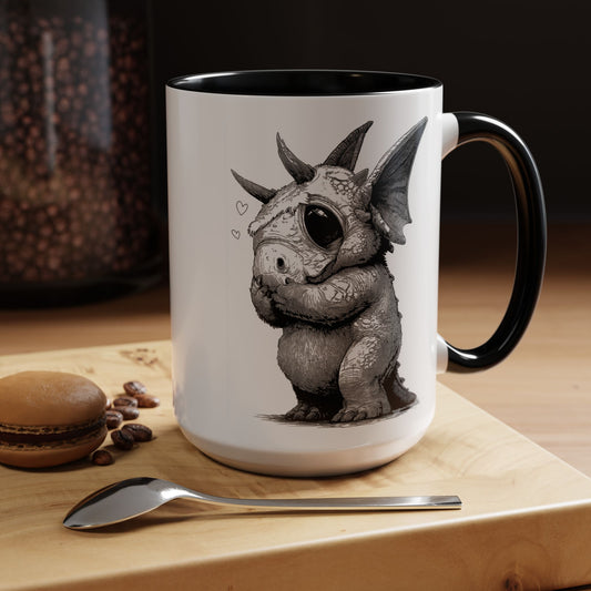 Shy Creature Crush Accent Coffee Mug (11, 15oz)
