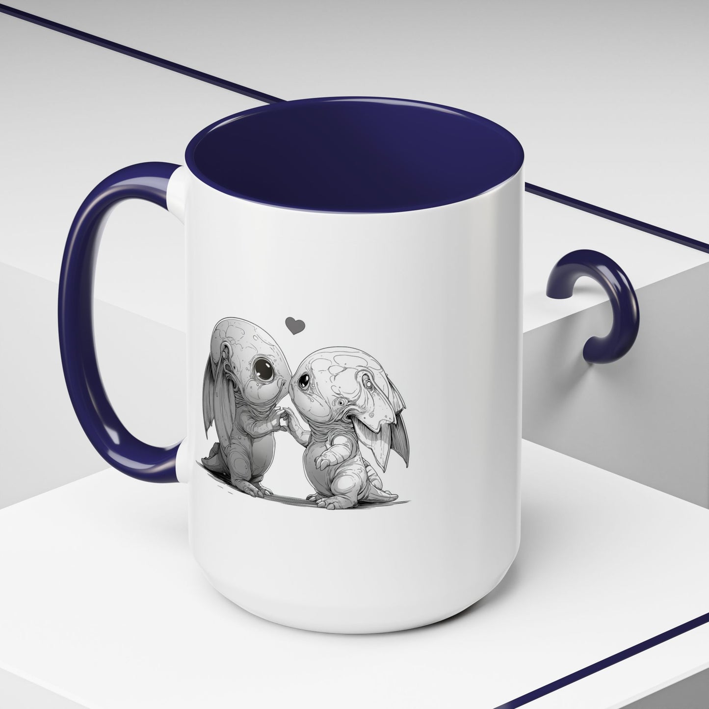 Unique Creatures Find Love - Coffee Mug - 11, 15oz